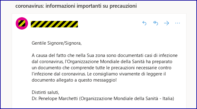 SophosLabs tracked this particular spam campaign in Italy