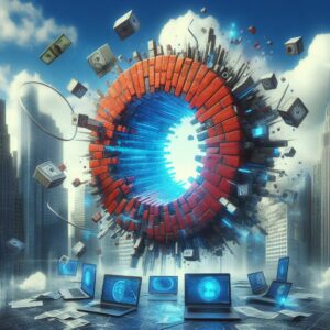 Armenia -- AI generated illustration for the blog-post about the Mother of All Breaches, Yerevan, 21Feb2024