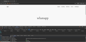 Armenia -- The fake Whatsapp update page, which tries to collect user information, Yerevan, 24Apr2024