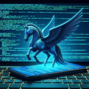 Armenia -- AI generated illustration for the article about Pegasus targeting Armenia, Yerevan, 20Jul2024