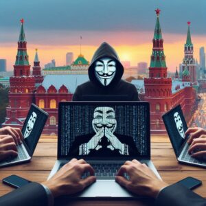 Armenia -- AI Generated illustration for an article about Anonymous Sudan hacking groups ties to Kremlin and its attacks against Armenia, Yerevan, 14Nov2024
