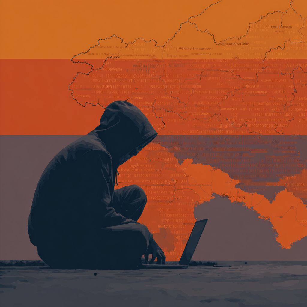 Armenia -- AI generated illustration to a blog-post about a Russian APT attacks in Armenia, Yerevan, 01Jun2025