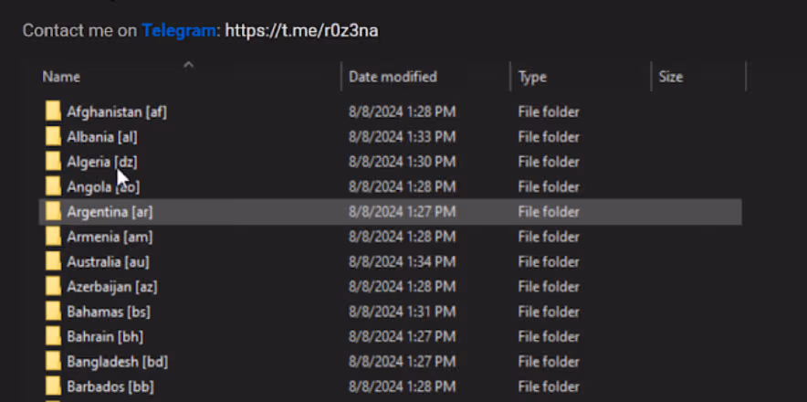 BreachForums post advertising stealer logsSource: ZeroFox Intelligence